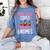 This Girl Loves Books And Gnomes Gardener Dwarf Garden Gnome Women's Comfort Colors T-Shirt Chalky Mint