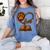 Girl Who Loves Dogs & Books Heart Dog Lover Reader Reeding Women's Comfort Colors T-Shirt Chalky Mint