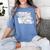 Going Outside Is Hard Saying For Introvert And Homebody Premium Tri-Blend Women's Comfort Colors T-Shirt Chalky Mint