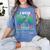 Green Teal Pink In Memory Of My Mom Metastatic Breast Cancer Women's Comfort Colors T-Shirt Chalky Mint Green Teal Pink In Memory Of My Mom Metastatic Breast Cancer Women's Comfort Colors T-Shirt Chalky Mint