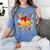 Groovy 100 Days In The Books Reading 100th Day Of School Women's Comfort Colors T-Shirt Chalky Mint
