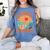 Groovy Brother 70s Aesthetic Nostalgia 1970's Retro Brother Women's Comfort Colors T-Shirt Chalky Mint