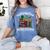 Happiness More Books Read Reading Librarian Men Women Kids Women's Comfort Colors T-Shirt Chalky Mint