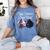 Happy Valentines Day Self Introvert Humor Antisocial Women's Comfort Colors T-Shirt Chalky Mint