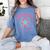 The Homebody Club Antisocial Retro Introvert Women's Comfort Colors T-Shirt Chalky Mint