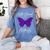 Introvert Antisocial Butterfly For Women Men Women's Comfort Colors T-Shirt Chalky Mint Introvert Antisocial Butterfly For Women Men Women's Comfort Colors T-Shirt Chalky Mint