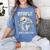 Introvert Bigfoot People Not A Big Fan Dad Joke Women's Comfort Colors T-Shirt Chalky Mint