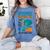 Introvert Book Lover Introvert Survival Kit Women's Comfort Colors T-Shirt Chalky Mint