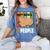 Introvert Capybara Rodent Animal Lover Antisocial Retro Women's Comfort Colors T-Shirt Chalky Mint