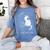 Introvert Cat With Coffee On Computer Antisocial Emo Goth Women's Comfort Colors T-Shirt Chalky Mint