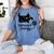 Introvert Energy Cat Love Cat Meme Women's Comfort Colors T-Shirt Chalky Mint