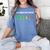 Introvert Tired Battery Women's Comfort Colors T-Shirt Chalky Mint