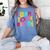 Introvert I Want To Be Alone Retro Wavy Women's Comfort Colors T-Shirt Chalky Mint Introvert I Want To Be Alone Retro Wavy Women's Comfort Colors T-Shirt Chalky Mint