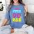 Introvert But Willing To Discuss 90s R&B 1990s Kid Women's Comfort Colors T-Shirt Chalky Mint