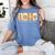 Introverted But Willing To Discuss Fall Vibes Autumn Pumpkin Women's Comfort Colors T-Shirt Chalky Mint