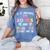 If It Involves Book And Pajamas Count Me In Bookworm Reading Women's Comfort Colors T-Shirt Chalky Mint