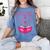 Just A Girl Who Loves Books Butterflies Reading Women's Comfort Colors T-Shirt Chalky Mint Just A Girl Who Loves Books Butterflies Reading Women's Comfort Colors T-Shirt Chalky Mint