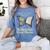 Just a Girl Who Loves Butterflies And Books Butterfly Women's Comfort Colors T-Shirt Chalky Mint