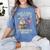Just a Girl Who Loves Cute Dragons And Books Women's Comfort Colors T-Shirt Chalky Mint