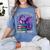Just a Girl Who Loves Dragons And Books Reading Women's Comfort Colors T-Shirt Chalky Mint