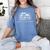 Just One More Chapter Dog German Shepherd Book Lover Women's Comfort Colors T-Shirt Chalky Mint