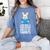 I Just Want To Read Books And Pet My Rabbit Women's Comfort Colors T-Shirt Chalky Mint I Just Want To Read Books And Pet My Rabbit Women's Comfort Colors T-Shirt Chalky Mint