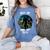 Just Me And My Yeti Retro Sunset Mountain Hiking Introvert Women's Comfort Colors T-Shirt Chalky Mint Just Me And My Yeti Retro Sunset Mountain Hiking Introvert Women's Comfort Colors T-Shirt Chalky Mint