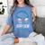Keep Calm Earthlings Are Strange Alien Introvert Women's Comfort Colors T-Shirt Chalky Mint