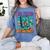 Be Kind Rewind 90s VHS Nostalgia Retro Women's Comfort Colors T-Shirt Chalky Mint