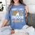 Kitty Pet Lover Introvert Person Cats Show Family Member Women's Comfort Colors T-Shirt Chalky Mint