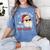 He Knows What You'Ve Been Reading Book Lover Women Santa Women's Comfort Colors T-Shirt Chalky Mint He Knows What You'Ve Been Reading Book Lover Women Santa Women's Comfort Colors T-Shirt Chalky Mint