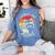 Leave Me Alone Raccoon Lover Introvert Antisocial Shy INTP Women's Comfort Colors T-Shirt Chalky Mint