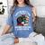 Life Is Better With Books Cats & Coffee Librarian Book Lover Women's Comfort Colors T-Shirt Chalky Mint
