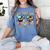 Most Likely To Read Books All Summer Book Lovers Women's Comfort Colors T-Shirt Chalky Mint