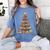 Literary Book Tree Bookish Shelf Art For Avid Readers Women's Comfort Colors T-Shirt Chalky Mint