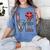 Love Books Reading Women's Comfort Colors T-Shirt Chalky Mint