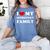 I Love My Introvert Family I Heart My Introvert Family Women's Comfort Colors T-Shirt Chalky Mint