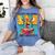 Love Reading And Giraffes Cute Giraffe Reading Book Lovers Women's Comfort Colors T-Shirt Chalky Mint
