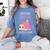 Low Social Battery Cute Snail With House Introvert Cozy Home Women's Comfort Colors T-Shirt Chalky Mint