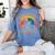 Low Social Battery Introvert Energy Women's Comfort Colors T-Shirt Chalky Mint
