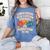 Lunch Boxes With Stickers Lunch Box Nostalgia Retro Women's Comfort Colors T-Shirt Chalky Mint
