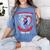 In Memory Of Baby Girl CHD Awareness Heart Disease Daughter Women's Comfort Colors T-Shirt Chalky Mint