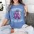 Memory Fades But Love Remains Dementia Awareness Women's Comfort Colors T-Shirt Chalky Mint