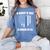In Memory Of Many Honor Of All Blue Line American Flag Hear Women's Comfort Colors T-Shirt Chalky Mint In Memory Of Many Honor Of All Blue Line American Flag Hear Women's Comfort Colors T-Shirt Chalky Mint