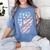 In Memory Of When I Cared Unique Back To School Premium Women's Comfort Colors T-Shirt Chalky Mint