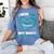In My Memory Of My Wife SCLERODERMA AWARENESS Women's Comfort Colors T-Shirt Chalky Mint