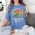 How Many Nights a Week Should You Read 67 Book Reading Meme Women's Comfort Colors T-Shirt Chalky Mint