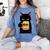 Nope Coffee Cat – Introvert Humor Monday Kitty Women's Comfort Colors T-Shirt Chalky Mint
