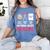Nothing Beats Reading Rock Paper Scissors Book Lover Library Women's Comfort Colors T-Shirt Chalky Mint