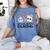 Nothing Beats Reading Rock Paper Scissors Book Lover Teacher Women's Comfort Colors T-Shirt Chalky Mint